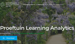 Proeftuin learning analytics