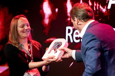 Uitreiking Research Support Champion Award