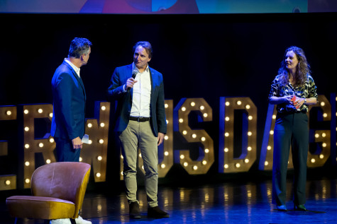 Ron Augustus voorzitter Raad van Bestuur tijdens SURF Onderwijsdagen 2024
