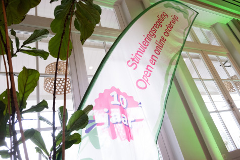 Flag of 10 years of Open and Online Education Incentive Scheme
