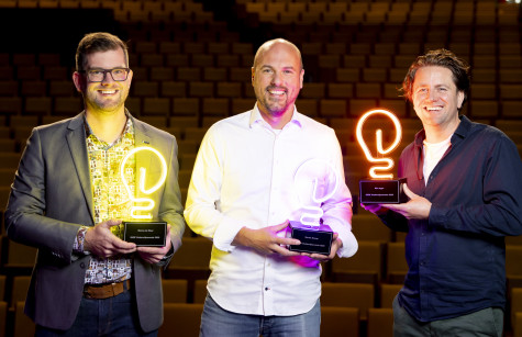 Menno de Waal, Martin Klomp, Rik Jager. 