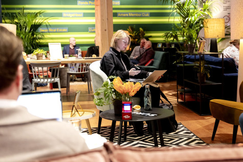 De SURF huiskamer tijdens de SURF Onderwijsdagen