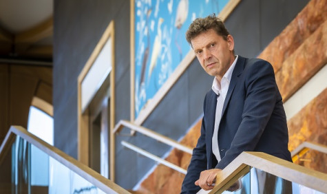 Portret directeur Naturalis Edwin van Huis Foto door Koen Mol
