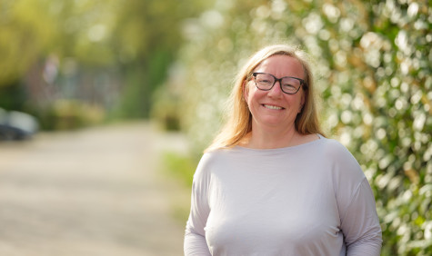 Sarah Coombs portret door Jelmer de Haas