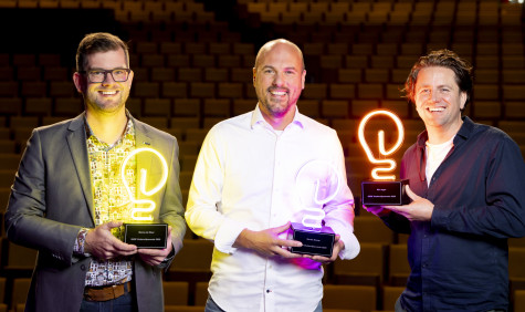 Menno de Waal, Martin Klomp, Rik Jager. 