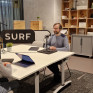 podcastopname in de SURFstudio met Niels Weijers en Wojciech Kozlowski