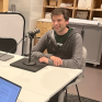 podcastopname in de SURFstudio met Niels Weijers en Joeri de Ruiter