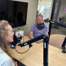 podcastopname in de SURFstudio met Sanne Koenen en Corno Vromans