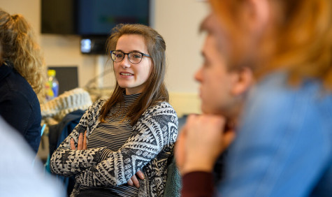 Student is aan het woord