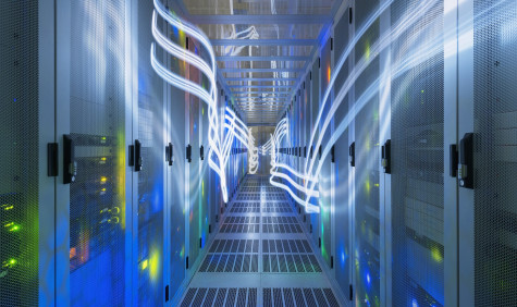 Compute racks in een datacenter
