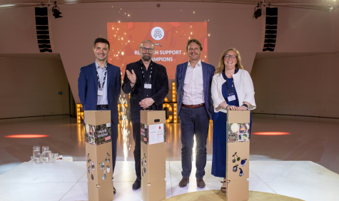 Serkan Girgin, Michèle Huijberts, Ron Augustus, Sarah Coombs