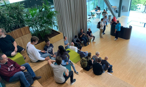 Overzichtsfoto van de hal waar HALON 2022 plaatsvond