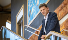 Portret directeur Naturalis Edwin van Huis Foto door Koen Mol