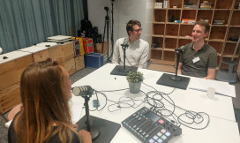 Podcastopname met gasten