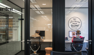 SURF medewerkers focusruimte