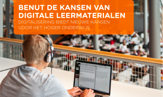 Cover position paper Benut de kansen van digitale leermaterialen