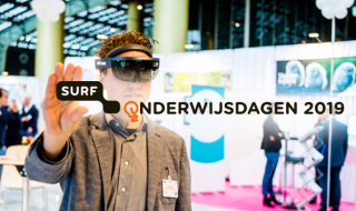 Banner ter aankondiging van de SURF Onderwijsdagen 2019