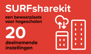 SURFsharekit, 20 deelnemende instellingen