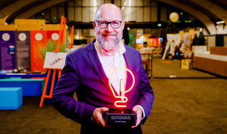 Silvester Draaijer winnaar SURF Onderwijsaward