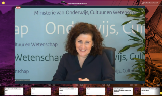 Minister van Engelshoven tijdens OWD20