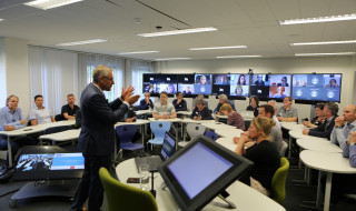 Hybrid Classroom Universiteit Kortrijk