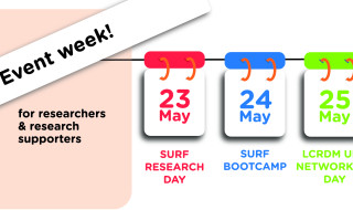 Event week SURF Research Day, SURF Bootcamp and LCRDM Day