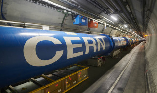 Afbeelding van de Large Hadron Collider bij CERN