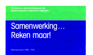 Cover van het rapport Samenwerking... reken maar! uit 1985