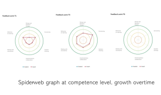 Spideweb graph TUe e-portfolio