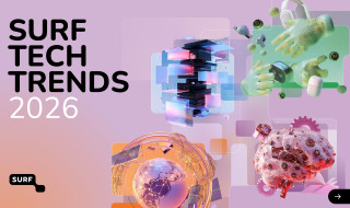 Cover van het SURF Tech Trends-rapport 2026