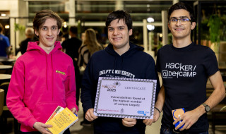 TU Delft CTF team, Nichita Nistor, Nick van Luijk, Rok Stular