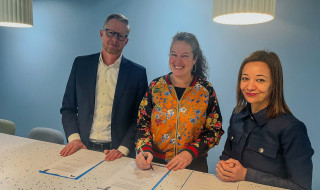 From left to right: Patrick Vogelaar, Pauline Satter and Britt Hoppenbrouwers