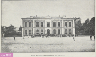 Vooraanzicht Rijks Hogere Burgerschool (H.B.S.)