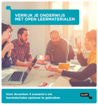 Flyer Verrijk je onderwijs met open leermaterialen