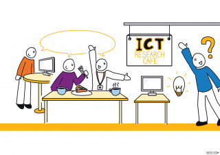Drawing ICT Research Cafe
