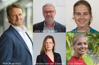 Portretten van de jury
