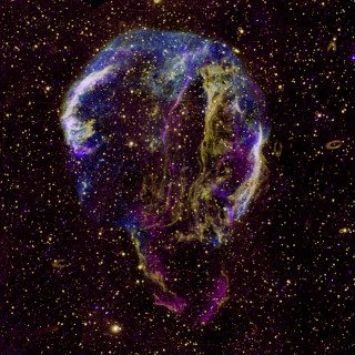 Cygnus loop supernova remnant