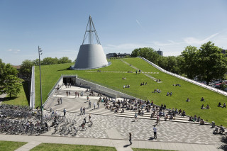 De campus van TU Delft