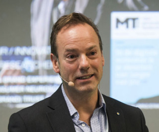 Foto van keynote Erik Schoppen