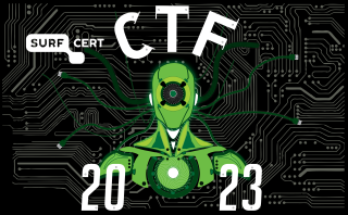 Afbeelding van het logo van SURFcert CTF 2023
