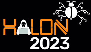 Het logo van HALON 2023