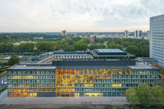 Afbeeelding van het gebouw van Hogeschool Rotterdam, locatie Kralingse Zoom