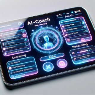 Personalized ai coach interface