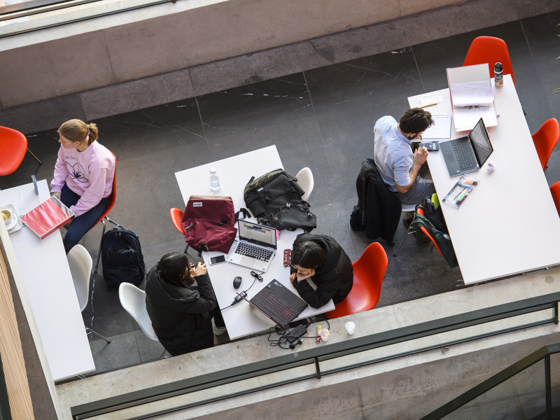 studenten Universiteit Wageningen studeren