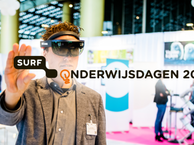 Banner ter aankondiging van de SURF Onderwijsdagen 2019