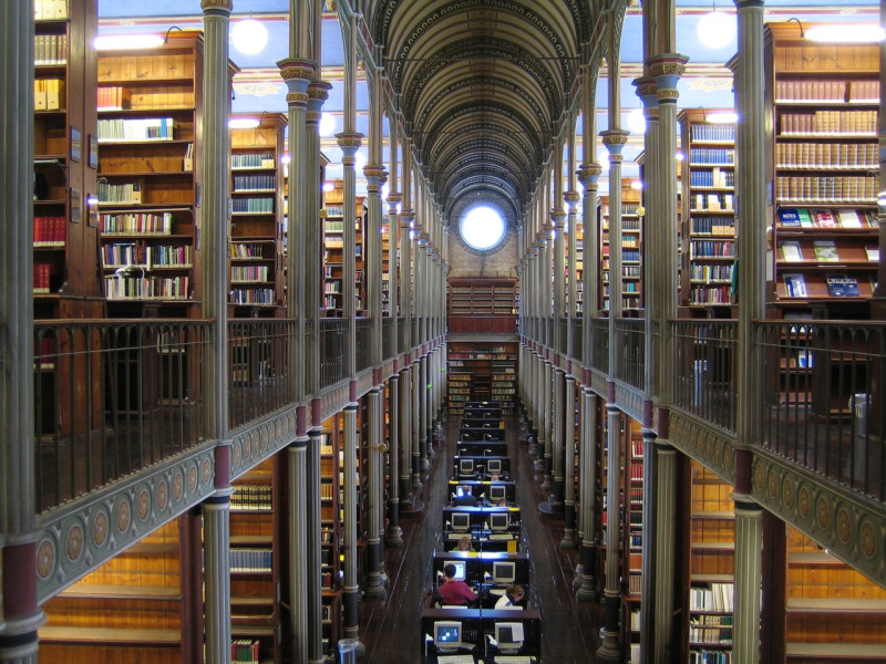 Bibliotheek van de universiteit van Kopenhagen