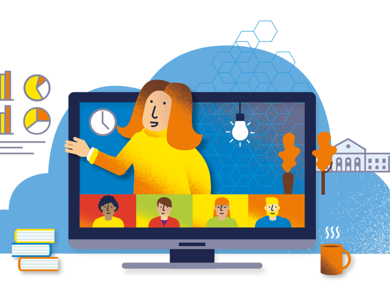 1 jaar online onderwijs