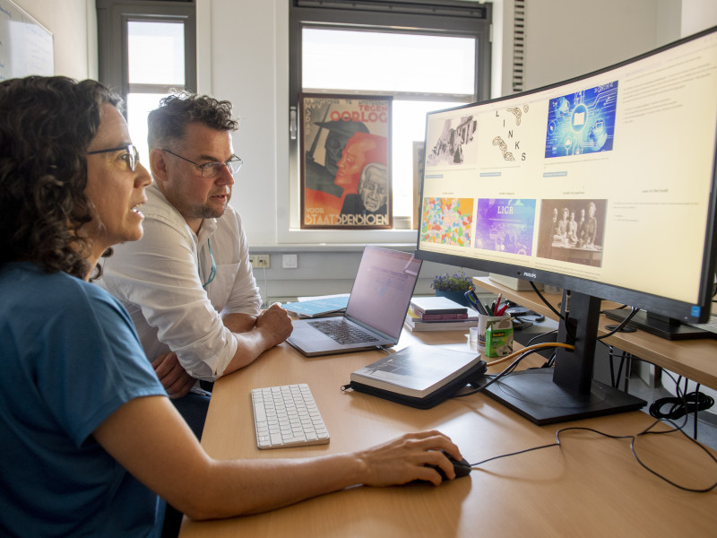 SURF and researcher working together