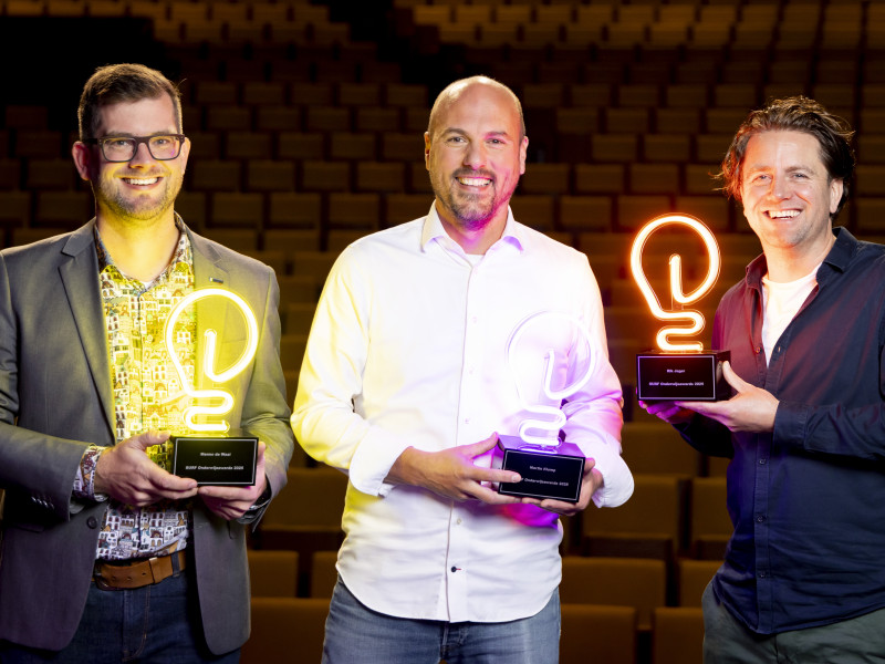 Menno de Waal, Martin Klomp, Rik Jager. 